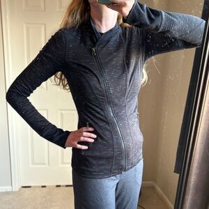 Zella Black Zip-Up Jacket